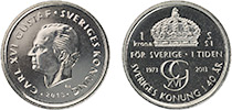 1-krona, minted 2013