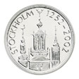 Picture of a 200-kronor jubilee coin in silver, obverse